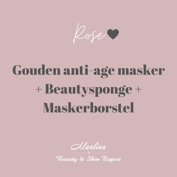 Pakket Rose - Golden anti-age Mask Pack